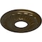 Ekena Millwork Blackthorn Ceiling Medallion (Fits Canopies up to 4 7/8"), 11 3/4"OD x 3 5/8"ID x 1"P, Brass CM11BLBRS - alternate 5